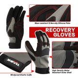 NNEDSZ 4WD Winch Recovery Kit 12Pcs Recovery Tracks Snatch Strap Soft Shackles Recovery Ring