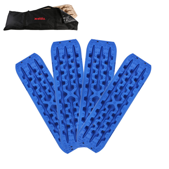 NNEDSZ Recovery tracks Mud Snow / Sand tracks / Grass 4X4 Caravan 2pairs 4WD Gen 3.0 - Blue