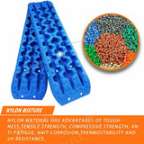 NNEDSZ Recovery tracks Mud Snow / Sand tracks / Grass 4X4 Caravan 2pairs 4WD Gen 3.0 - Blue