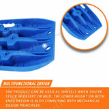 NNEDSZ Recovery tracks Mud Snow / Sand tracks / Grass 4X4 Caravan 2pairs 4WD Gen 3.0 - Blue