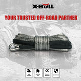 NNEDSZ Winch Rope 5.5mm x 13m Dyneema Synthetic Rope Tow Recovery Offroad 4wd4x4