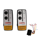 NNEDSZ Winch Solenoid Relay 12V 500A Winch Controller Twin Wireless Remote 4T Block Pulley