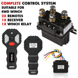 NNEDSZ Winch Solenoid Relay Wiring Controller 500A 12V and 150ft Wireless Remote