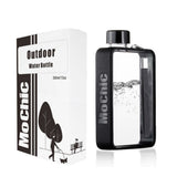 NNEDSZ A5 Flat Water Bottle for Warm Drink ( Black )