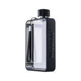 NNEDSZ A5 Flat Water Bottle for Warm Drink ( Black )