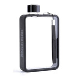 NNEDSZ A5 Flat Water Bottle for Warm Drink ( Black )