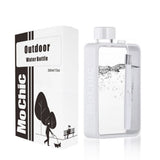 NNEDSZ A5 Flat Water Bottle for Warm Drink ( White )
