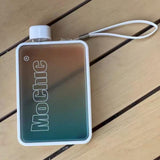 NNEDSZ A5 Flat Water Bottle for Warm Drink ( White )