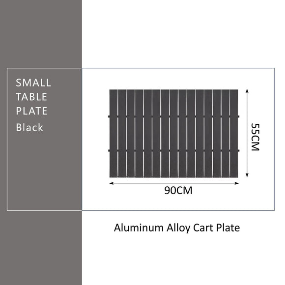 NNEDSZ Table Plate for Cart -  Small Black