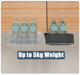 NNEDSZ Under Desk Drawer Slide-out Large Office Organizers and Storage Drawers - Small Clear