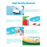 NNEDSZ Inflatable Sprinkler Pool for Kids - Spaceship