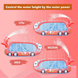 NNEDSZ Inflatable Sprinkler Pool for Kids - Fire Engine