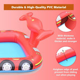 NNEDSZ Inflatable Sprinkler Pool for Kids - Fire Engine