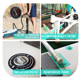 NNEDSZ SUP Water Bike Water Bikes with Paddle Board Portable Waterbike