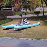 NNEDSZ SUP Water Bike Water Bikes with Paddle Board Portable Waterbike