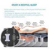 NNEDSZ Twin Dura-Beam Prestige Air Bed Built-In USB Electric Pump for Easy Inflation and Deflation