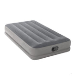 NNEDSZ Twin Dura-Beam Prestige Air Bed Built-In USB Electric Pump for Easy Inflation and Deflation