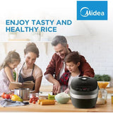 NNEDSZ Midea Healthy Low Carb 12-hour keep warm Fast cook Rice Cooker -MB-RS4080LS