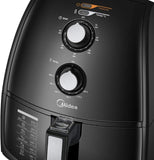 NNEDSZ Midea 4L 1500W Multi-functional Air Fryer - Black