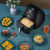 NNEDSZ Midea 4L 1500W Multi-functional Air Fryer - Black