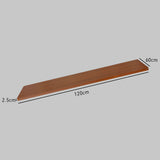 NNEDSZ Fortia 120 x 60cm Desktop for Height Adjustable Electric Standing Desk, Walnut Style