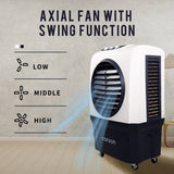 NNEDSZ CARSON Air Cooler 4-in-1 Evaporative Portable Commercial Fan Industrial Workshop