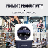 NNEDSZ CARSON Air Cooler 4-in-1 Evaporative Portable Commercial Fan Industrial Workshop