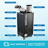 NNEDSZ POLYCOOL 6.5kW Portable Industrial Spot Cooler, with Triple Cooling Ducts, 15A Plug