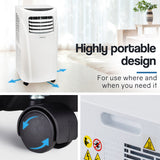 NNEDSZ CARSON 3in1 Portable Air Conditioner 6000BTU Mobile Fan Cooler Cooling