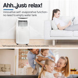 NNEDSZ CARSON 3in1 Portable Air Conditioner 6000BTU Mobile Fan Cooler Cooling