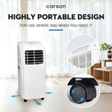 NNEDSZ CARSON 3-in-1 Portable Air Conditioner Dehumidifier Fan Cooler Aircon 7000 BTU