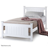 NNEDSZ KINGSTON SLUMBER Single Wooden Bed Frame, Bedroom Furniture for Kids and Adults