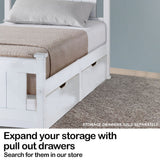 NNEDSZ KINGSTON SLUMBER Single Wooden Bed Frame, Bedroom Furniture for Kids and Adults