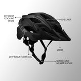 NNEDSZ VALK Mountain Bike Helmet Medium 56-58cm Bicycle MTB Cycling Safety Accessories