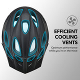 NNEDSZ VALK Mountain Bike Helmet Medium 56-58cm Bicycle MTB Cycling Safety Accessories