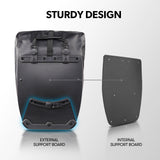 NNEDSZ VALK 25L Pannier Bike Bag Saddlebag Rear Bicycle Waterproof Storage Black