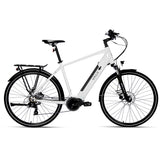 NNEDSZ VALK Electric Bike Metro TR 5 + Hybrid Ebike Alloy Up to 85km w/ Battery 36V, Medium, White