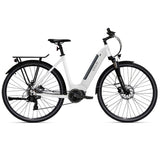NNEDSZ Valk Metro ST 5 + Electric Bike, Mid-Drive, Step-Through, Large, White