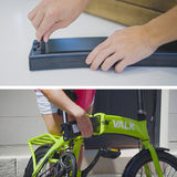 NNEDSZ VALK Shuttle 5 Electric Folding Bike, Gen II, 20" Tyres, Shimano 7-Speed, Lime Green