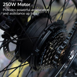 NNEDSZ VALK Shuttle 5 Electric Folding Bike, Gen II, 20" Tyres, Shimano 7-Speed, Dark Grey