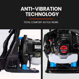 NNEDSZ MTM 65CC Petrol Backpack Leaf Blower - Commercial 2 Stroke Garden Yard Tool Back