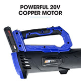 NNEDSZ POWERBLADE BW4 20V Cordless Electric Leaf Blower Kit, with Battery and Fast Charger