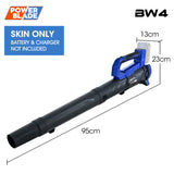 NNEDSZ PowerBlade 20V Cordless Electric Leaf Blower, Skin Only