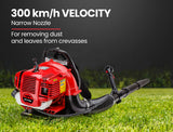 NNEDSZ MTM 30CC Backpack Petrol Leaf Blower 2 Stroke Commercial Garden Yard Outdoor