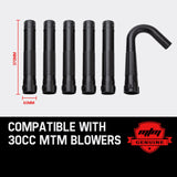 NNEDSZ MTM Gutter Cleaning Kit for MTM Blower 30CC - Extension Adaptor Leaf