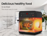 NNEDSZ EUROCHEF 16L Air Fryer Electric Digital Airfryer Rotisserie Dry Large Big Cooker