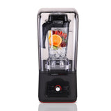 NNEDSZ POLYCOOL Commercial Blender Quiet Enclosed Processor Smoothie Mixer Fruit, Black