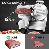 NNEDSZ EuroChef Commercial 10 Meat Slicer Food Cutting Machine Electric Deli Shaver