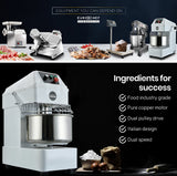 NNEDSZ EUROCHEF 20L Spiral Dough Mixer Commercial Machine Bakery Kneader Litre Small