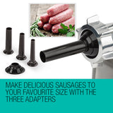 NNEDSZ EuroChef Meat Grinder Electric Mincer Sausage Filler Kebbe Maker